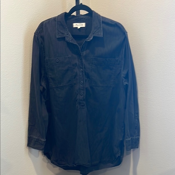 Madewell Dresses & Skirts - Super cute Madewell Black Mini Dress